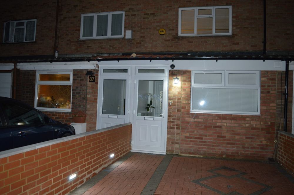 89 Talbot Road — The completed front extension