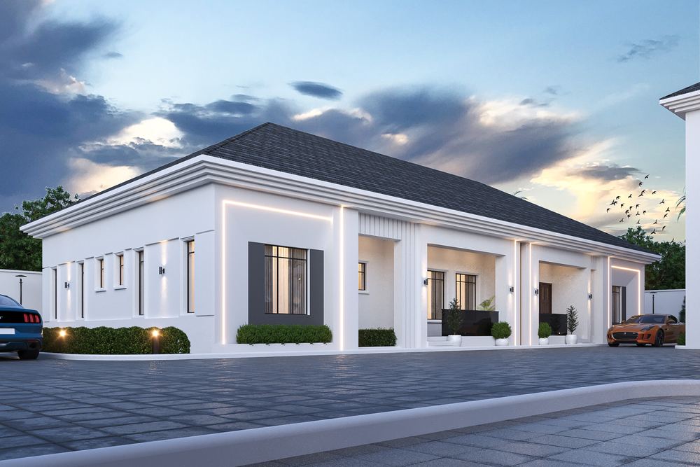 6-Bedroom Villa & BQ — Option B — the boys’ quarters wing